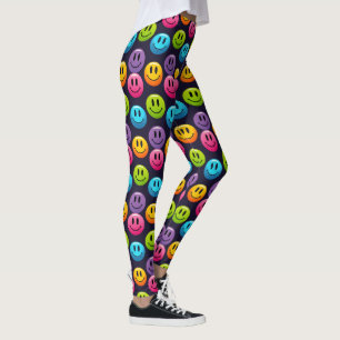 Legging "Adorable Smile Emoji Pattern Collection"