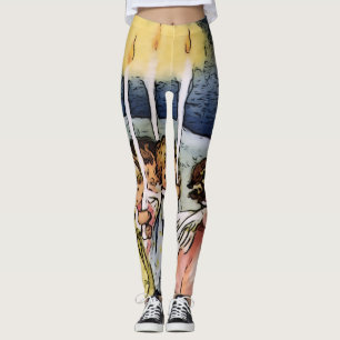 Legging adoráveis anjos