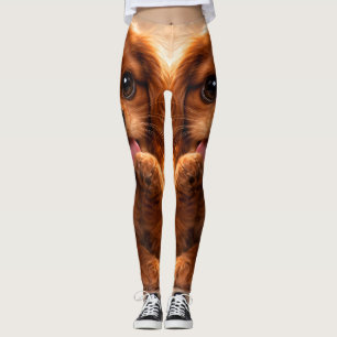 Legging Adorável Ruby Cavalier Spaniel