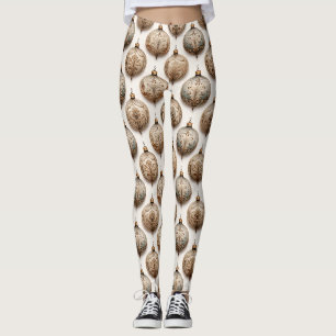 Legging Adornos de Círculo Ornamentados - Barroco e Quilte