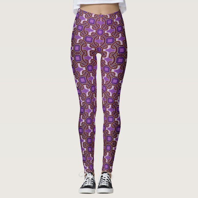 Legging African Love - Power yoga Ir (Frente)
