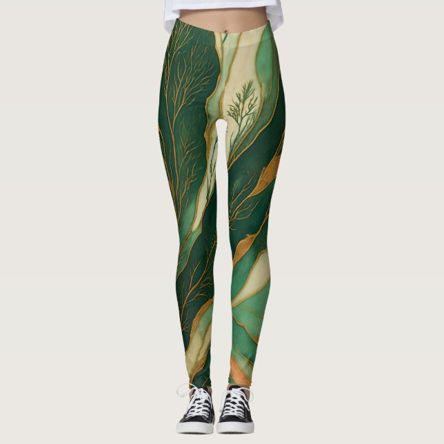 Legging Agate do ouro (Frente)