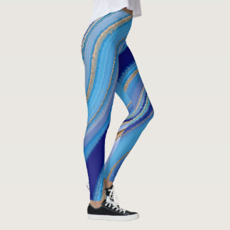 Legging Agato Azul Inspirado