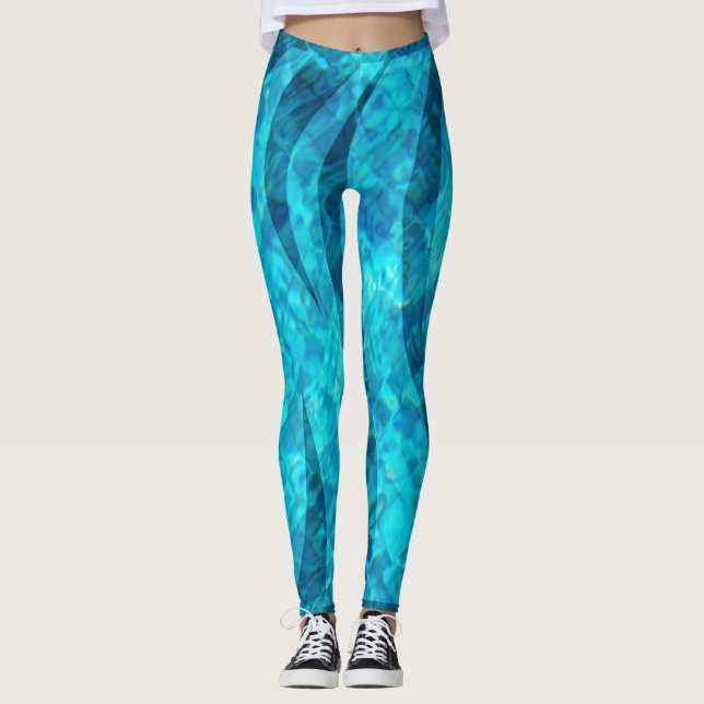 Legging Água de Piscina (Frente)