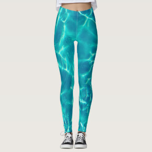 Legging Água de Piscina Teal