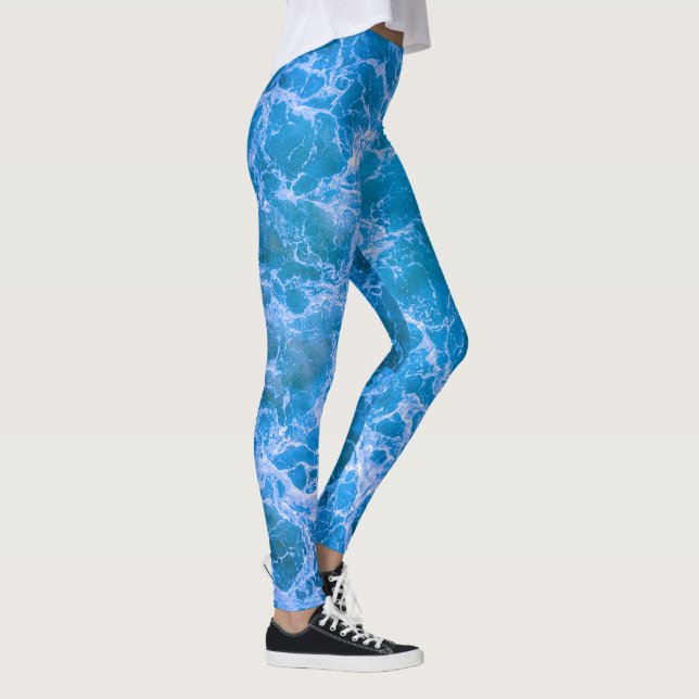 Legging Água Oceânica Azul (Direita)