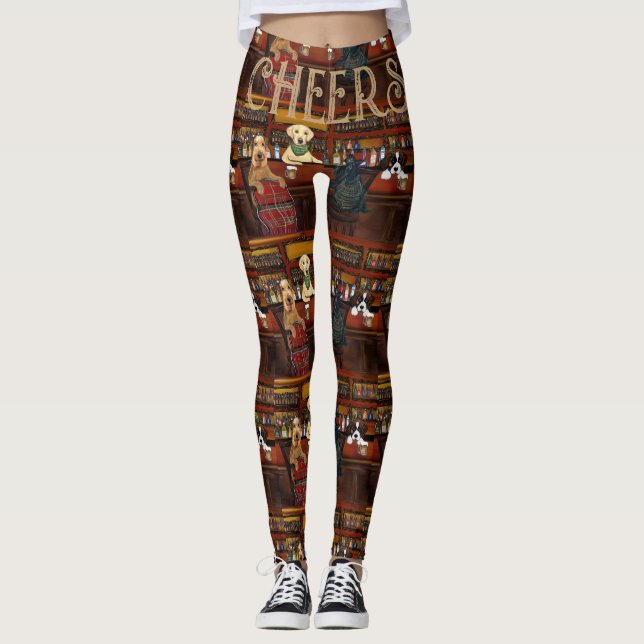 LEGGING AIREDALE TERRIER  & AMIGOS       (Frente)