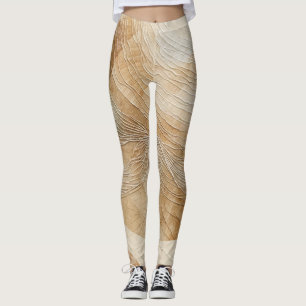 Legging Airy Neutral Natural Elements Bohemian Boho
