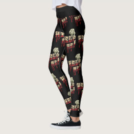Legging Ajude-me com a Mão Zombie