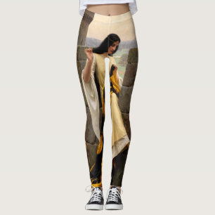Legging Ajustando o Padrão por Edmund Leighton