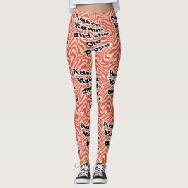 Legging AK1D em todas as pernas do Impressão