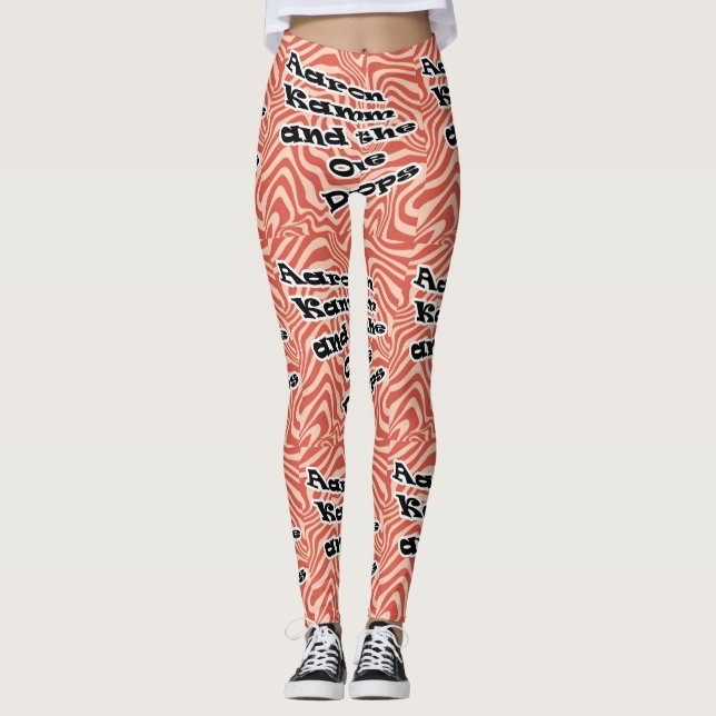 Legging AK1D em todas as pernas do Impressão (Frente)