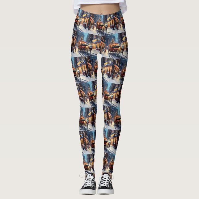 Legging Akita Christmas Fesason Season (Frente)