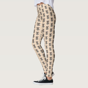 Legging Akita Painting - Bela Arte Canina Original