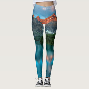 Legging Alberta Canadá Lago Louise Aventura de Verão