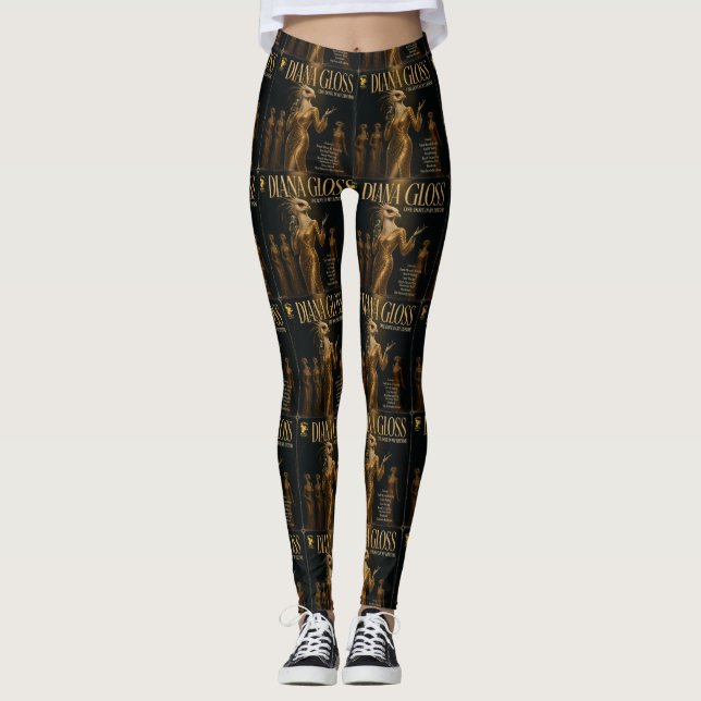 Legging Álbum de Diana Gloss: uma Paródia (Frente)