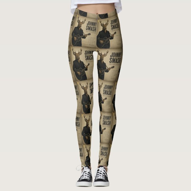 Legging Álbum de Johnny Smash: uma Paródia (Frente)