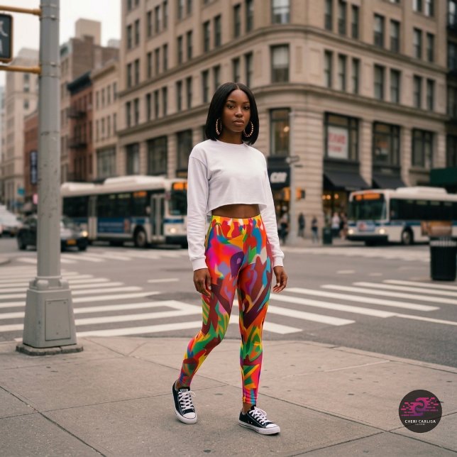 Legging Alegre-Se E Sinta O Espírito Santo (If they staring… let ’em. This not a quiet fit.)