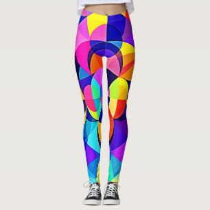Legging Alegria Geométrica Vibrante