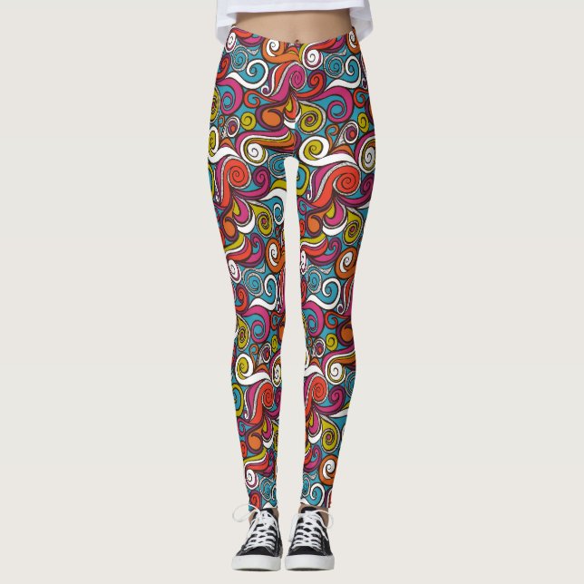 Legging alegria hídrica múltipla (Frente)