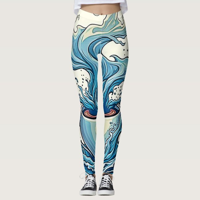 Legging Além da Xícara Diária (Frente)