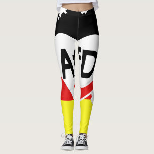 Legging Alemanha Pro AFD   Alternativo de borra