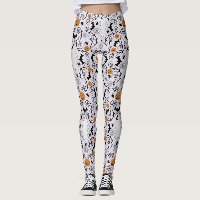 Legging Algodão do Halloween (Frente)