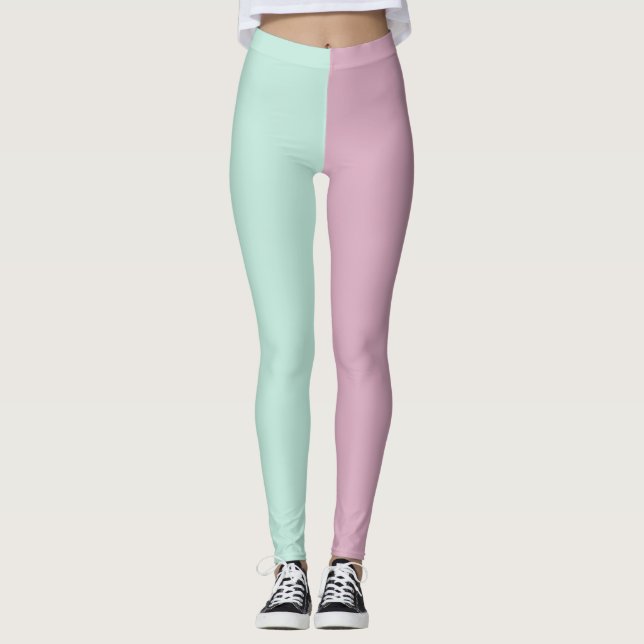 Legging Algodão doce Gótico pastel Kawaii (Frente)