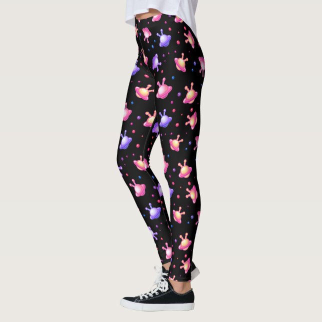 Legging Alienígena Kawaii Japonês OFO Decora Kei (Esquerda)