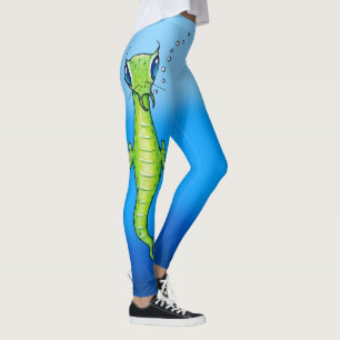 Legging Alienígena oceânica