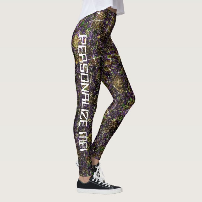 Legging Alienígena Treasure Trove Galaxy Glitter PERSONALI (Direita)