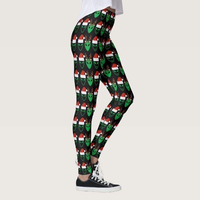 Legging Aliens de Natal (Direita)