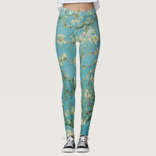 Legging Almond Blossoms de Vincent Van Gogh Fine Art