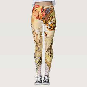 Legging Alphonse Mucha Biscuits Lefevre-Utile