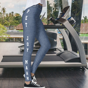 Legging Amante de Animais de Estimação Moderno Gato Cachor