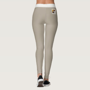 Legging Amante de Gato Personalizado Mãe de Estimação Taup