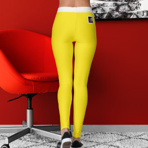 Legging Amante de Gato Pet Warm Neutro Listras Amarelas Vi