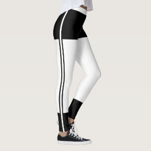 Legging Amante de Gatos Mãe de Estimação Listras Brancas e