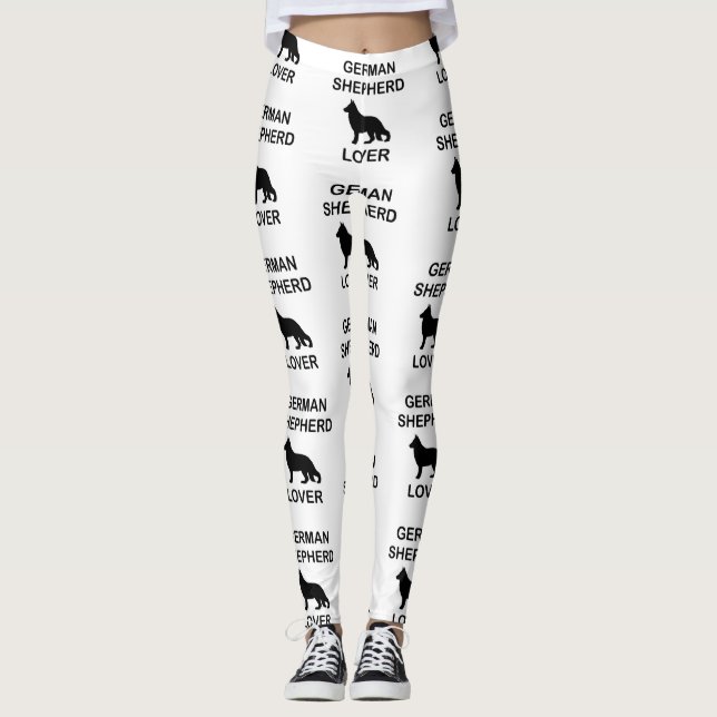Legging amante do pastor alemão (Frente)