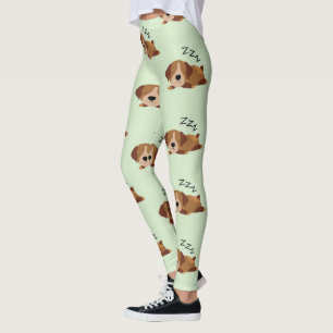 Legging Amante do Pointer Alemão de Cabelo Curto Adormecid