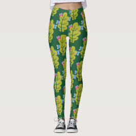 Legging Amante engraçado de plantas