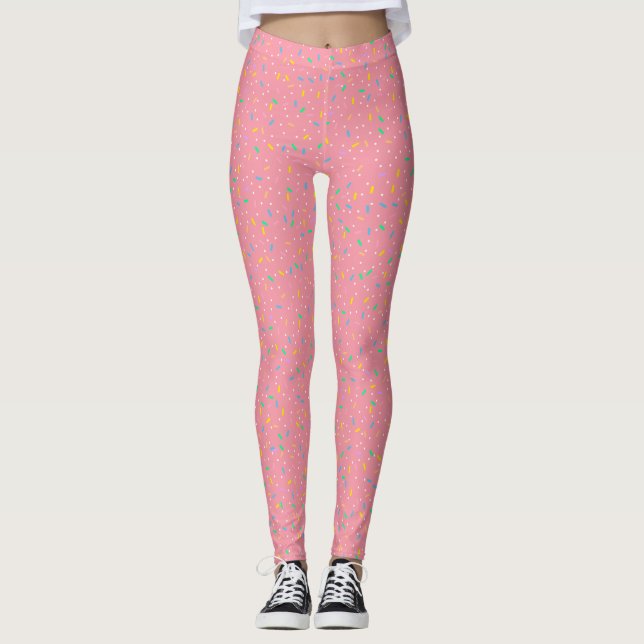 Legging Amantes de Sorvete de Morango (Frente)