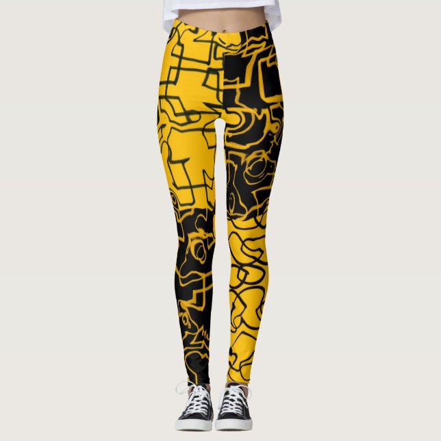 Legging Amarelo (Frente)