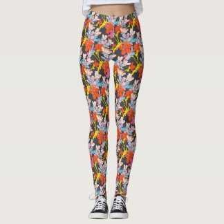 Legging Amarelo-Amarelo-Amarelo-Elegante-rosa-preto