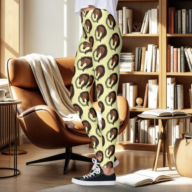 Legging Amarelo Celta Marrom (Criador carregado)