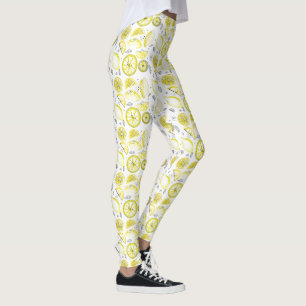 Legging Amarelo-do-rabo-de-macaco-limão-limão-doce