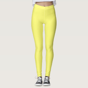 Legging Amarelo-Manteiga
