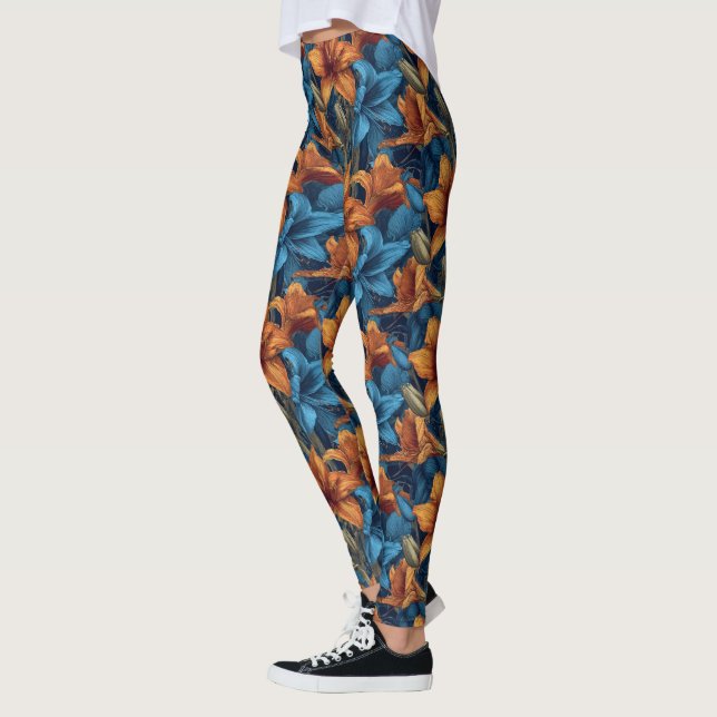 Legging Amaryllis Clássico Brilho Moda Fitness (Esquerda)