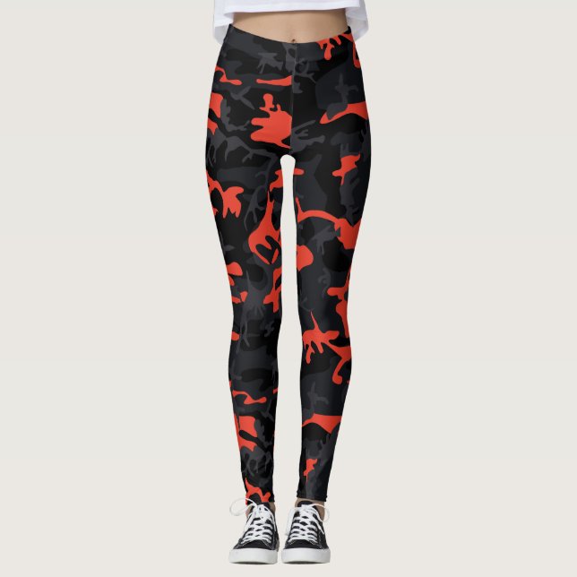 Legging Amber Realça Camo (Frente)