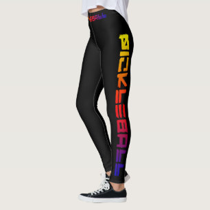 Legging 🏓 Ambos os lados Pickleball preto2